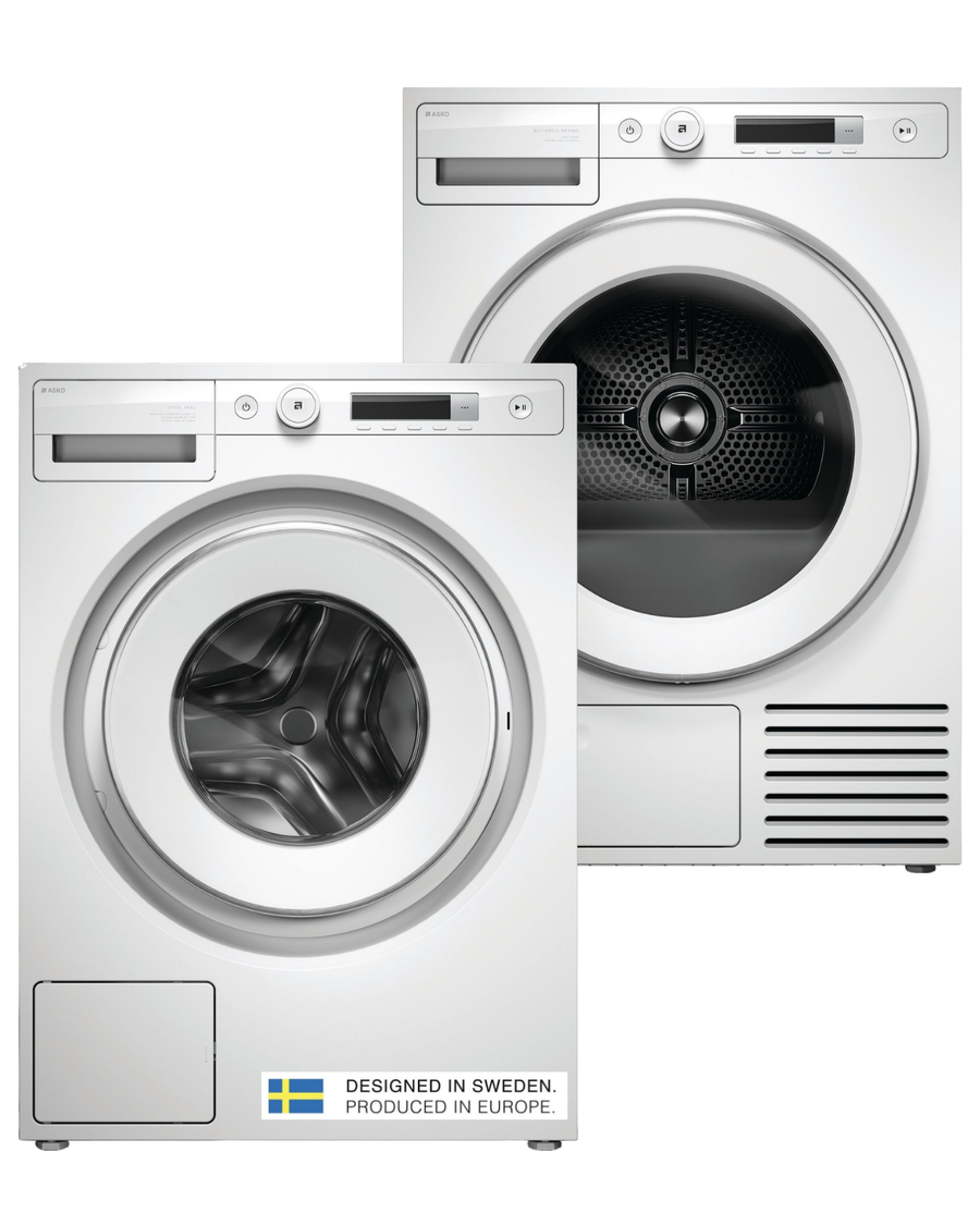 ASKO CLASSIC Waschset W1094CW & T108HCW