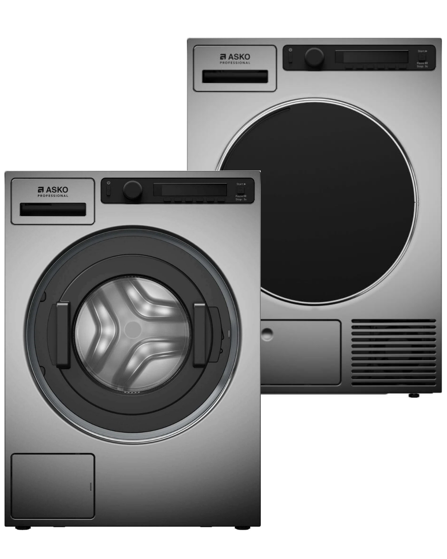 ASKO Professional Set WMC 8944PB & TDC 1772CB