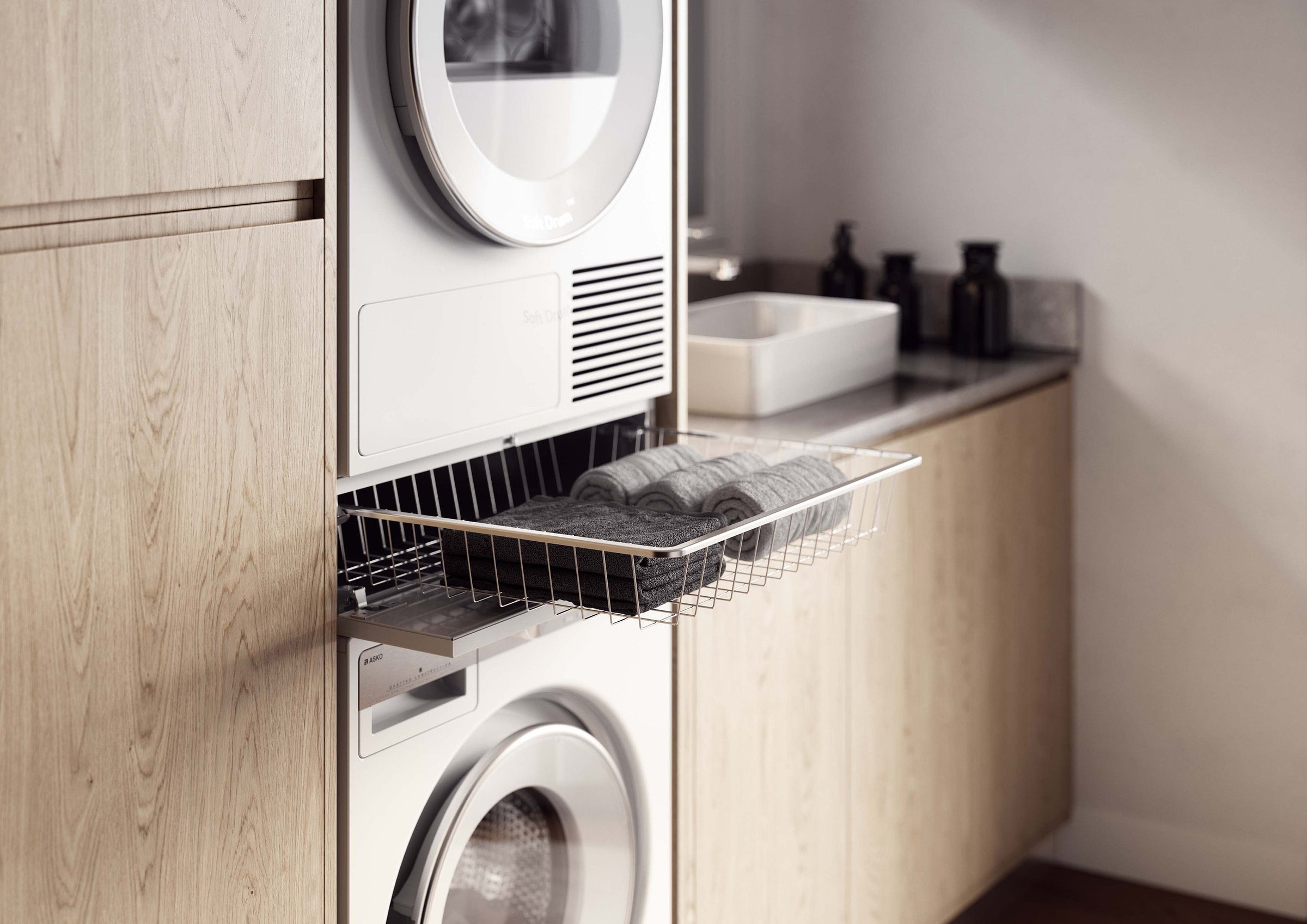 ASKO Versteckte Helfer – Zwischenbausätze, Auszüge & Körbe