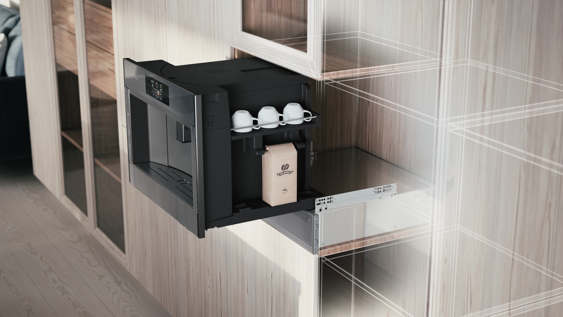 ASKO Kaffeemaschinen (Einbau, 60×45 cm)