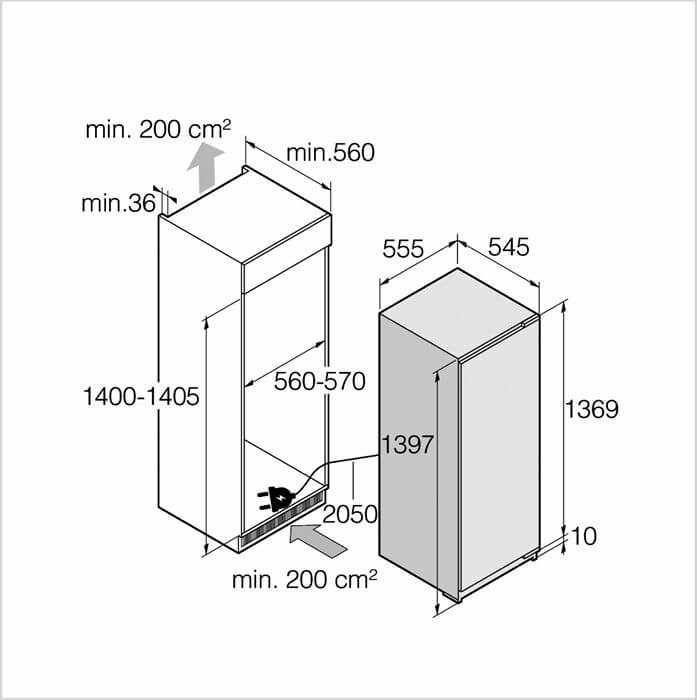 ASKO Gefrierschrank FN31442EI