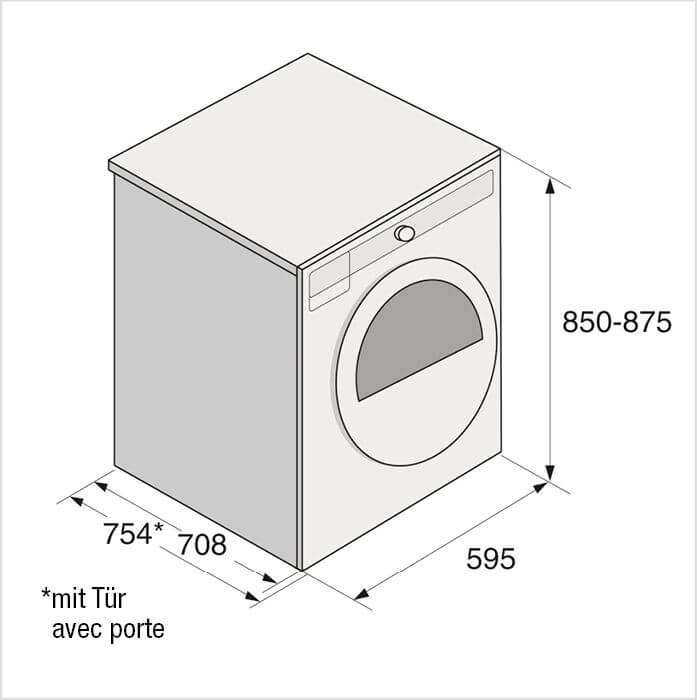 ASKO Wäschetrockner  T 411HD W