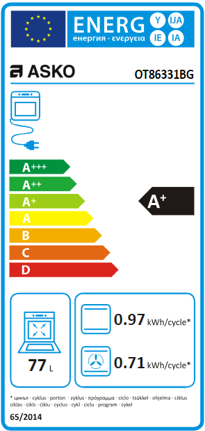 ASKO Backofen OT86331BG