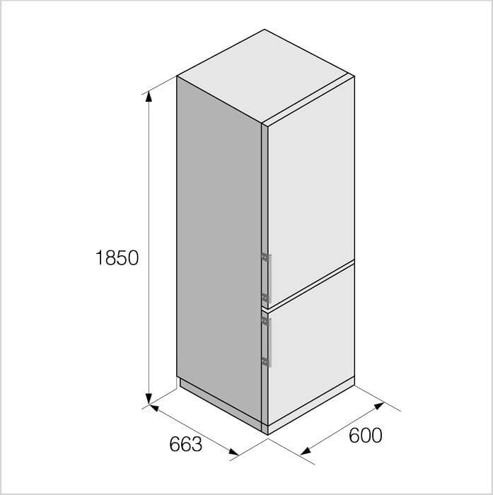 ASKO Kühl-Gefrierkombination RFN23841B