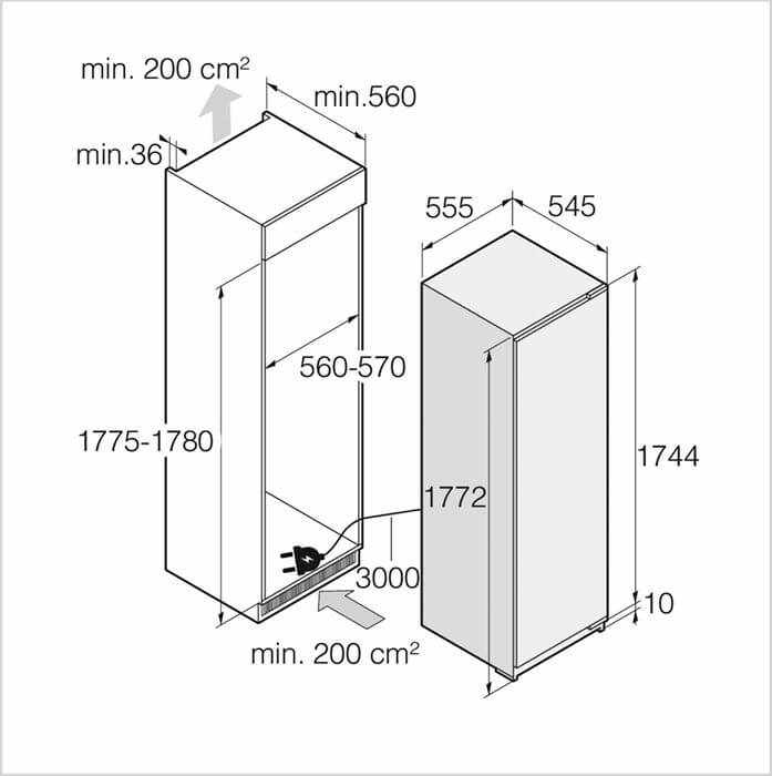 ASKO Kühlschrank R31831EI