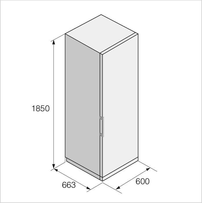 ASKO Gefrierschrank FN23841B