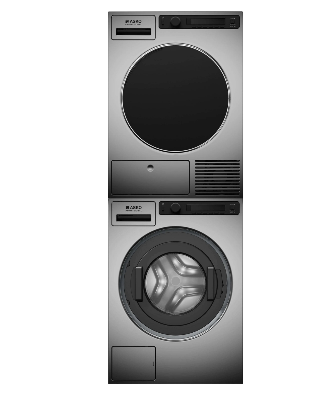 ASKO Professional Set WMC 6743PB & TDC 1771H