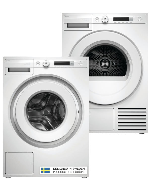 ASKO CLASSIC Waschset W1084BW & T108HBW