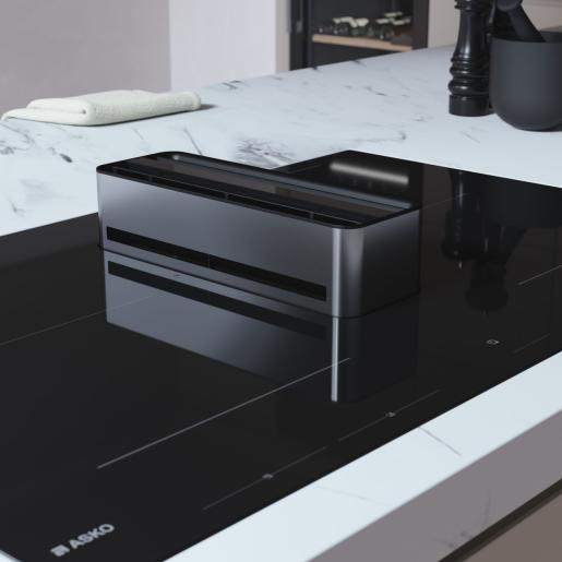 ASKO Celsius°Cooking™ Induktionskochfeld mit integriertem Dunstabzug HIHD 854 GF