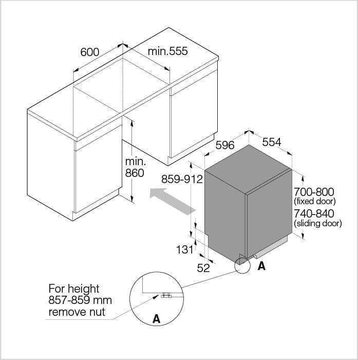 ASKO Geschirrspüler XXL DSD 545NXXL