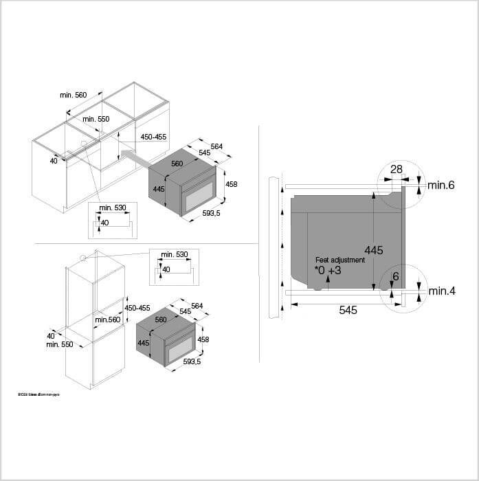 ASKO Kombi-Mikrowellenbackofen OCM 54 BGH