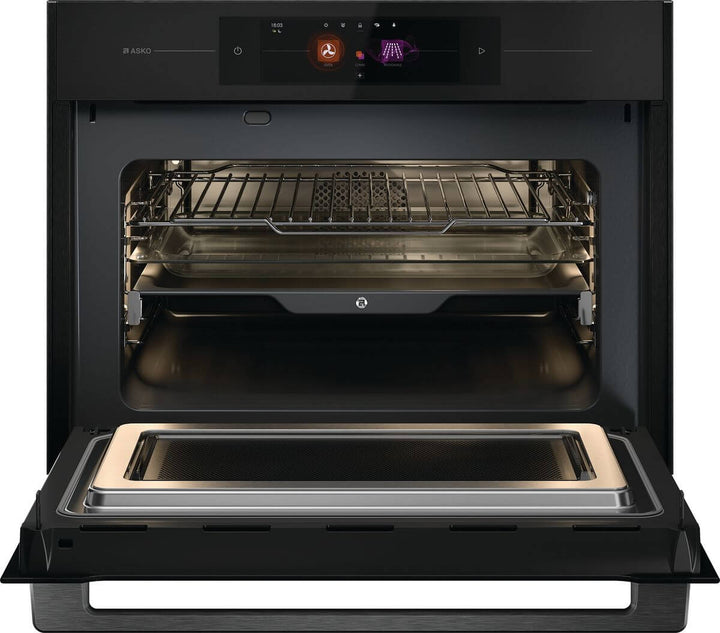 ASKO Kombi-Mikrowellenbackofen mit Pyrolyse OCMP 84 BGH
