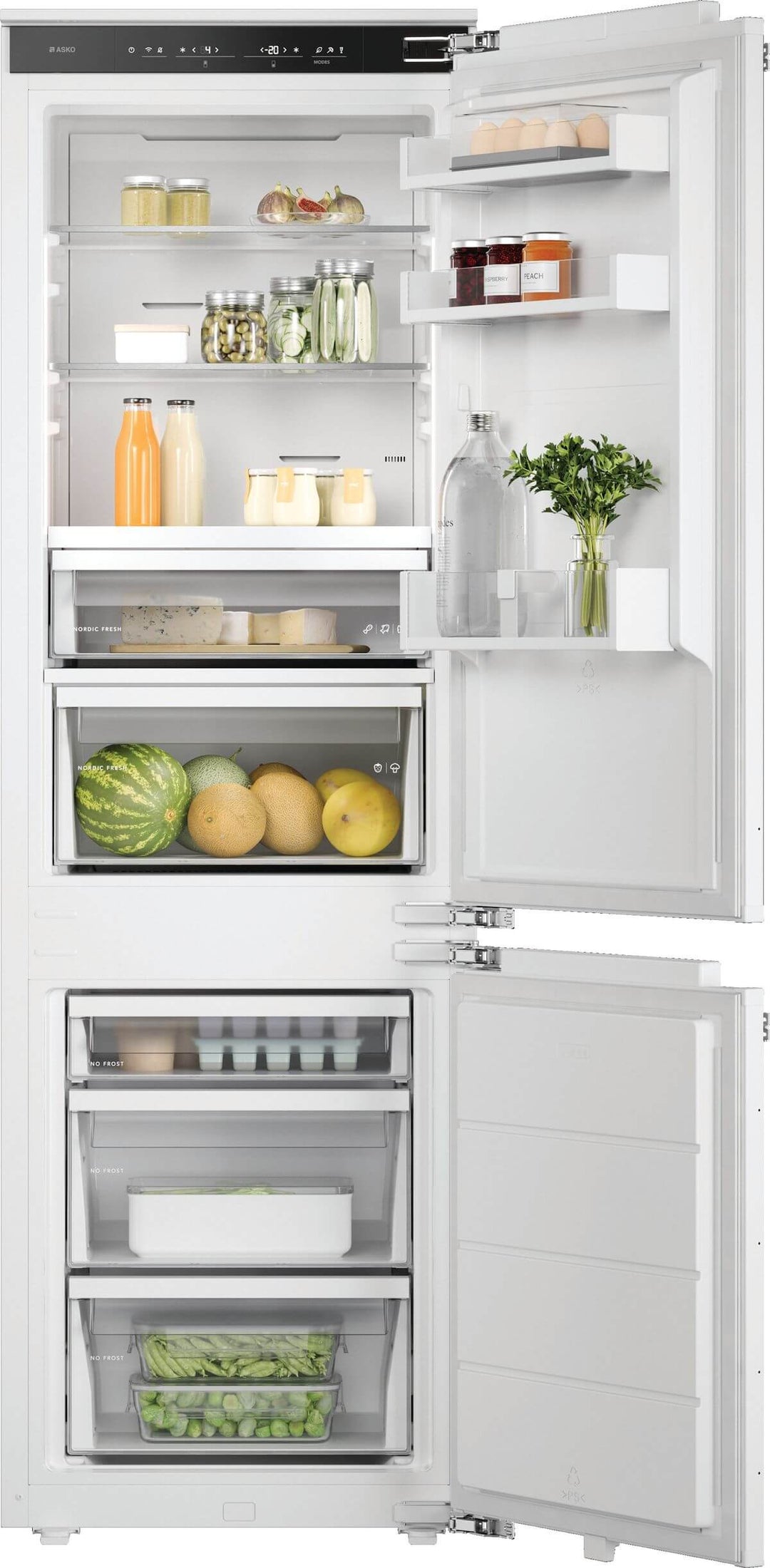 ASKO Kühl-Gefrier-Kombination RBC 276 DNC1