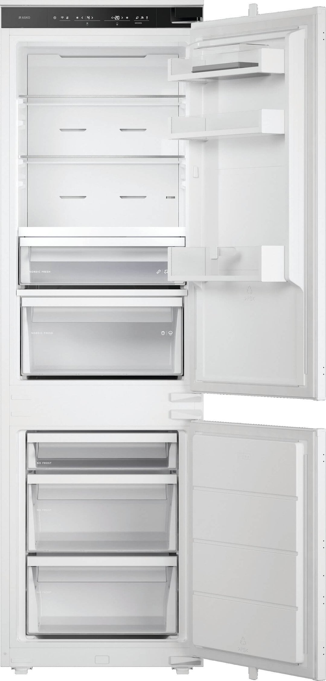 ASKO Kühl-Gefrier-Kombination RBC 276 SND1