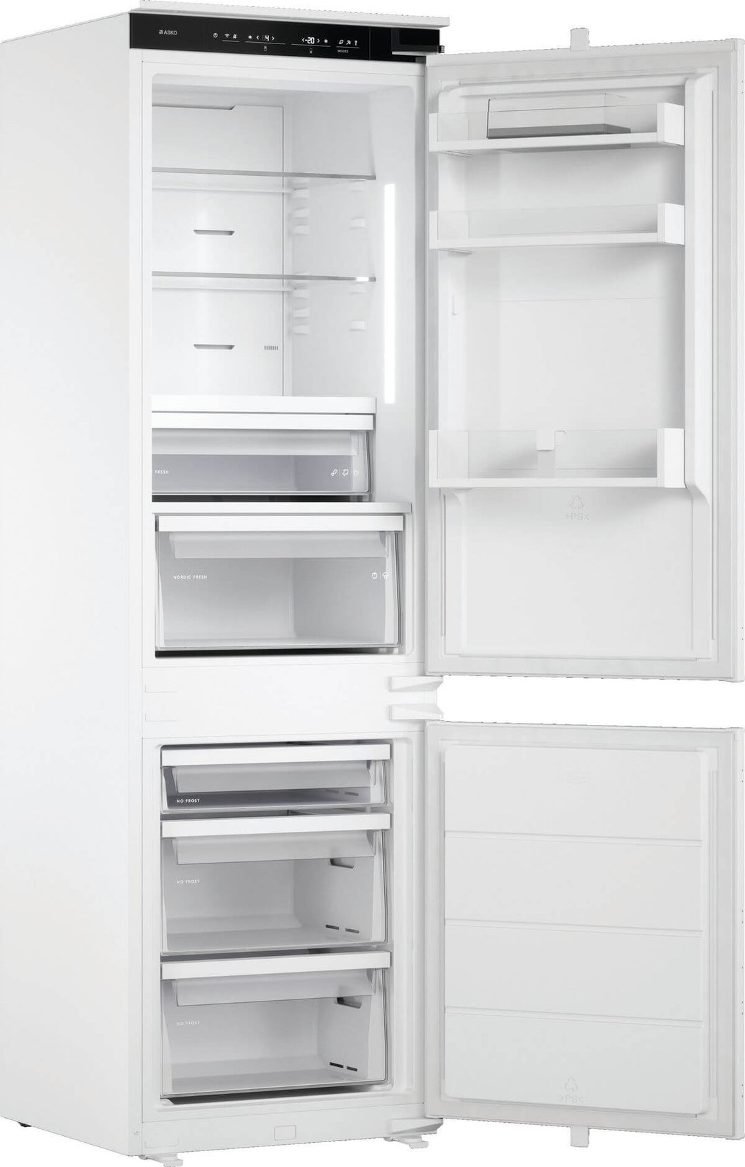 ASKO Kühl-Gefrier-Kombination RBC 276 SND1