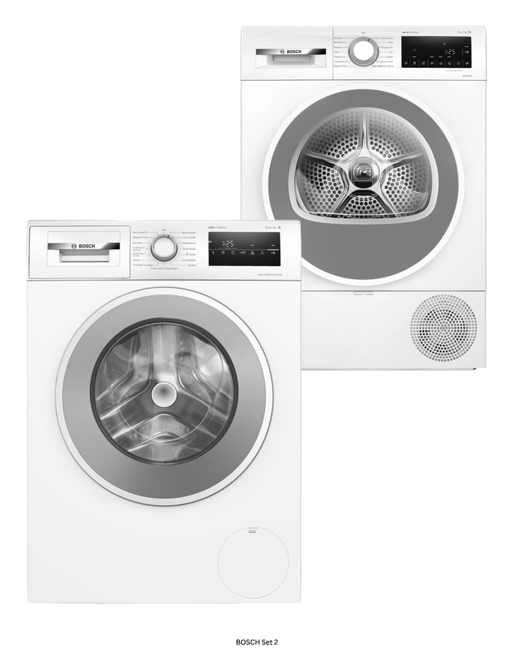 Bosch Waschset WAN28234CH und WQG233E4CH