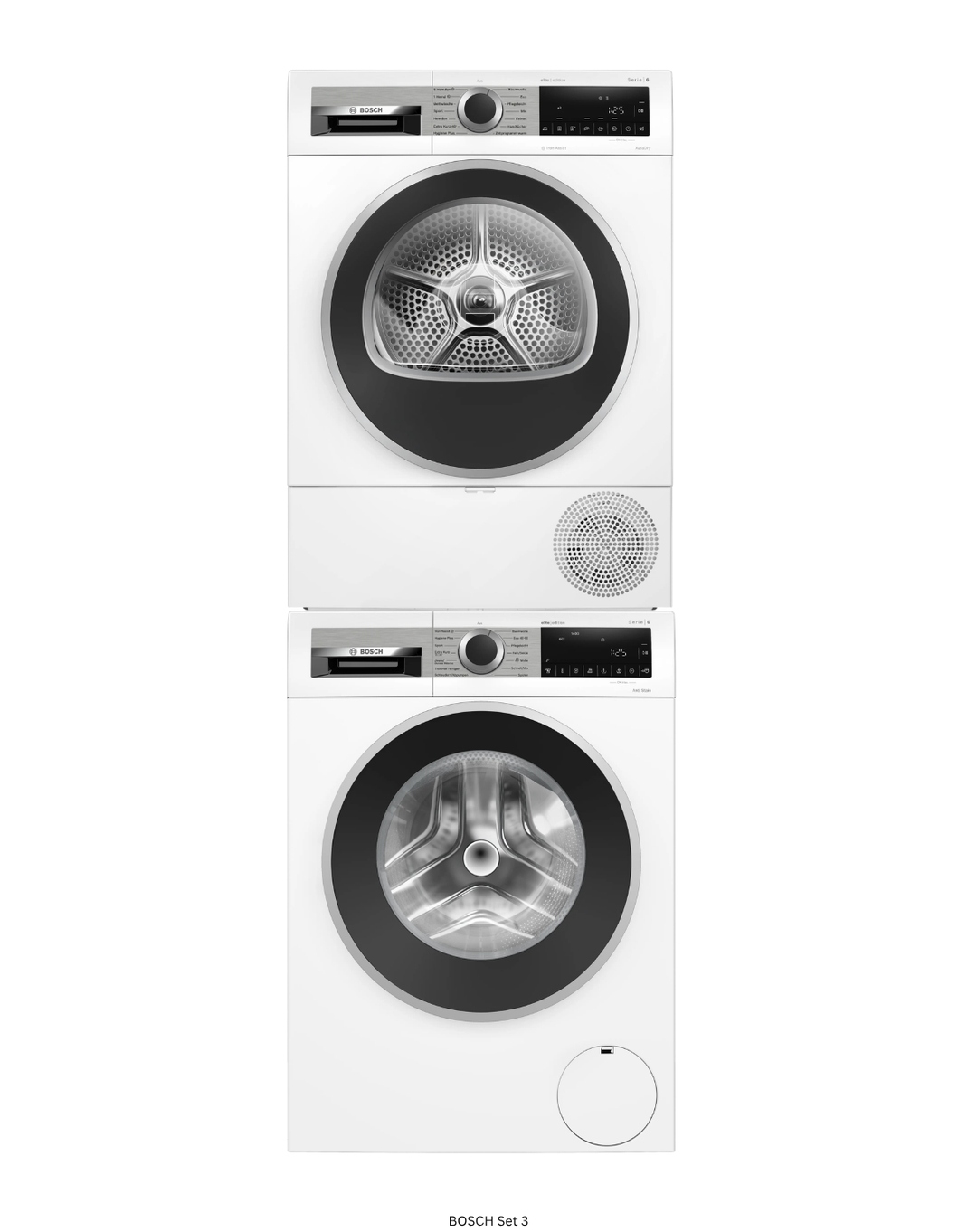 Bosch Waschset WGG244ZECH und WQG233DECH