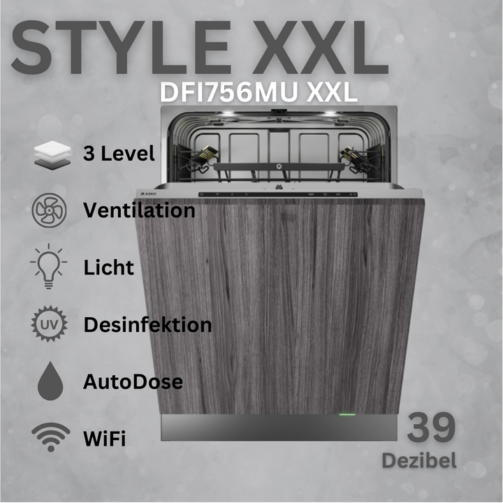 ASKO Geschirrspüler DFI756MUXXL