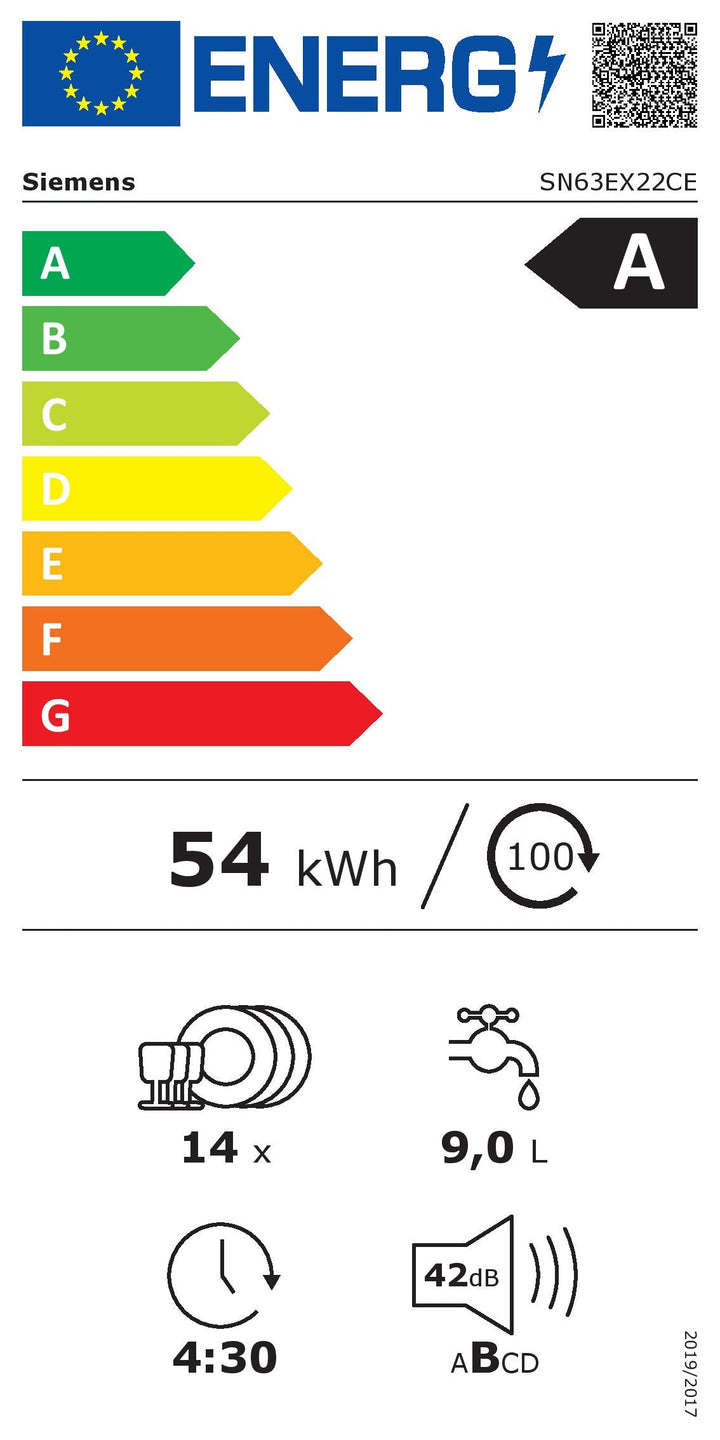 Siemens Geschirrspüler iQ300 SN63EX22CE und SX63EX22CE