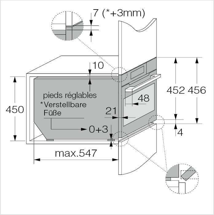 ASKO Kombisteamer OCS8478G