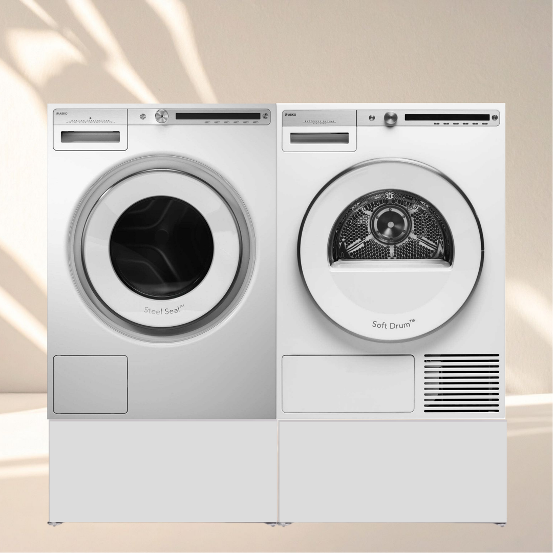 ASKO Logic Waschset W4096R W/3 + T408HD W – Waschmaschine & Trockner