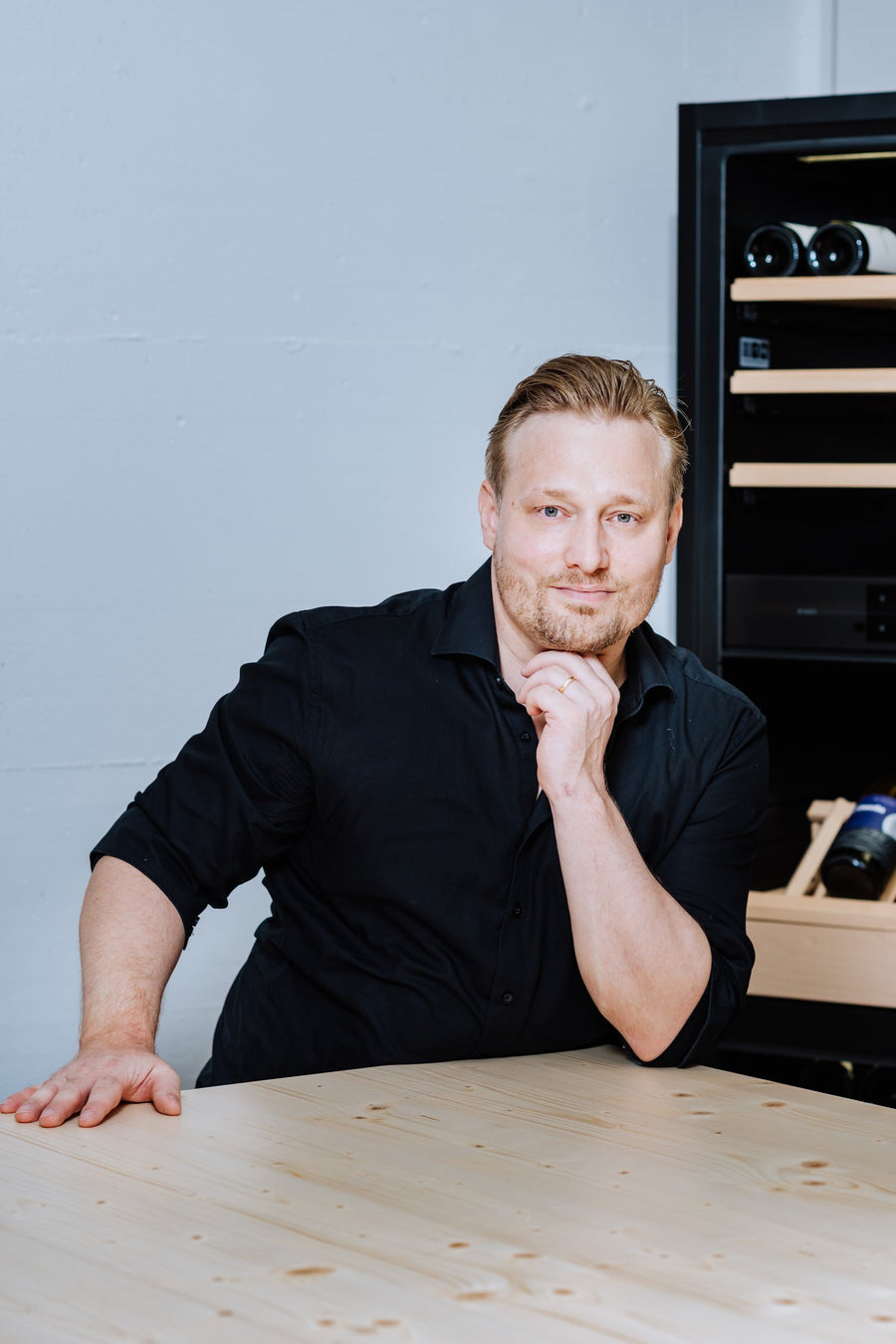 David Haefeli im Experience Center in Balsthal