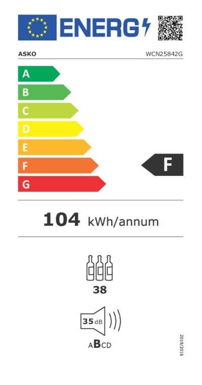 ASKO Unterbauweinschrank WCN25842G
