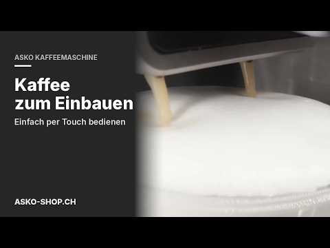 ASKO Einbau-Kaffeemaschine der Linie Elements im Detail (Video)