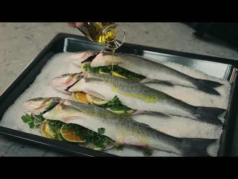 ASKO Stufengaren im Craft Ofen: Dorade im Salzmantel (Video)